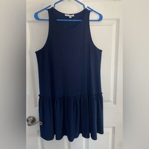 Annalee + Hope Navy Sleeveless Dress
